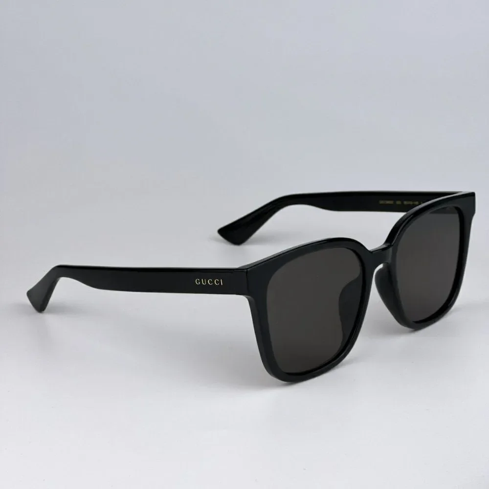 SALE! NEW Gucci GG1346SK 002 Black Brown Polarized Square Unisex Sunglasses